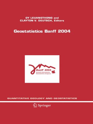 cover image of Geostatistics Banff 2004